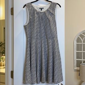 White and black express dress!